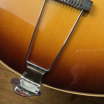 Gibson ES 12 String tailpiece 1965 - 1977 chrome image 2