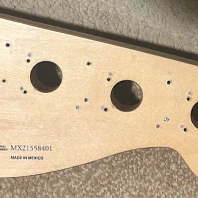 MIM Fender Jazz Bass Neck Left-Handed Maple image 5