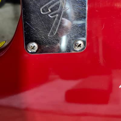 1966 Fender Mustang Bass- Dakota Red, good condition, w/ case image 13