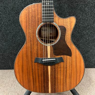 Taylor 724CE Koa Grand Auditorium Acoustic/Electric Guitar with V-Class Bracing, ES2 Pickup and Hardshell Case 2022 - Hawaiian Koa image 1