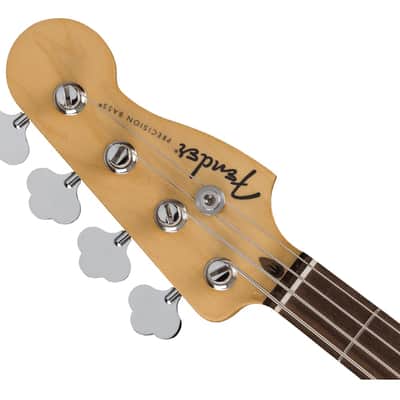 Fender Standard Precision Bass Guitar - 3-Color Sunburst w/Laurel FB image 4