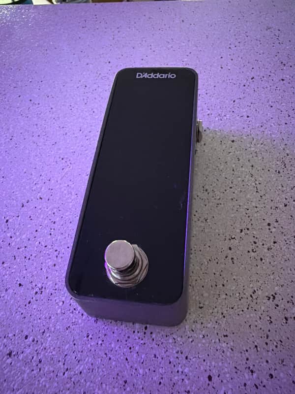 D'Addario PW-CT-23 Chromatic Pedal Tuner Plus 2020 - Present - Black image 1