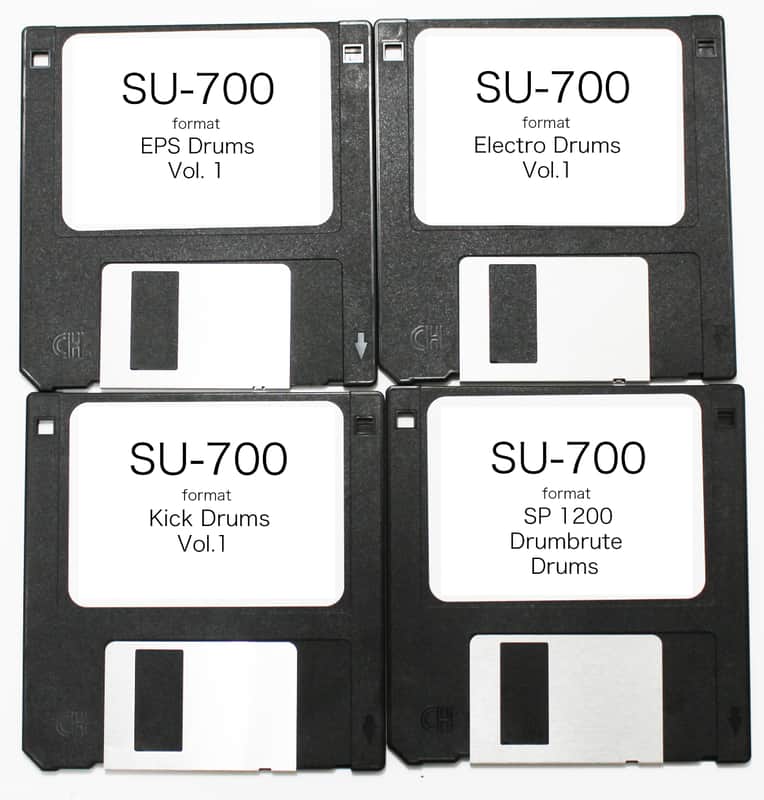 Yamaha SU 700 Bootable Floppy Disk Drum Library SP 1200 EPS Kick Drums Electro Jomox image 1