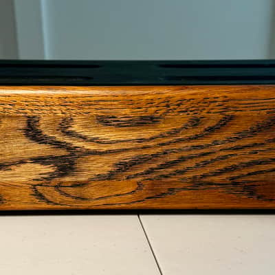Nell Audio Prewired Hardwood Pedalboard - 9.5 x 16” - 9V Power + In / Out Jacks 2026 - Natural / Black image 9
