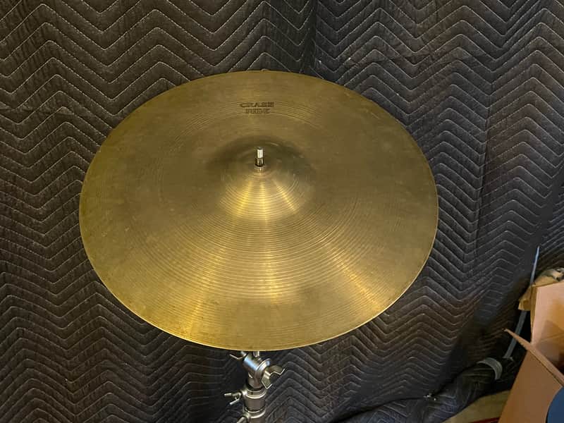 Sabian 18" AA Crash/Ride Cymbal Vintage 1980's 1st Gen "Hollow Logo" B20 - 1522g image 1