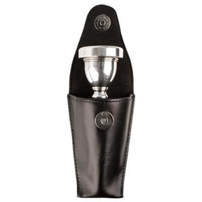 Protec L205 Tuba Leather Mouthpiece Pouch Black image 2