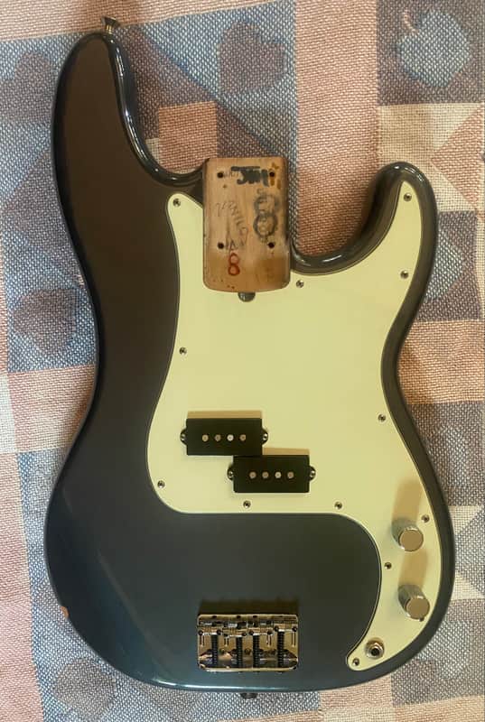 Fender American Standard Body Loaded Lollar Pickups 2012 - Charcoal Frost Metallic imagen 1