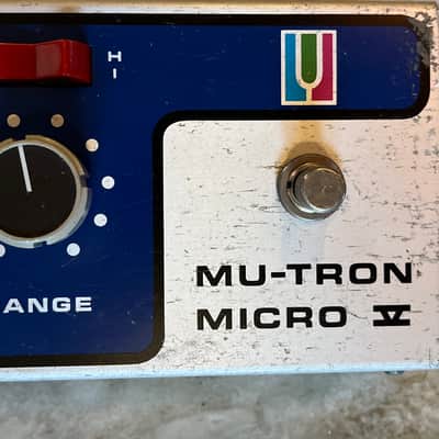 Mu-Tron Micro V 1970s - Silver image 1