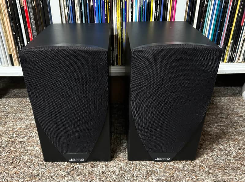 Jamo C601 Compact 2-Way Bass-Reflex Bookshelf Speaker Pair TESTED ✅