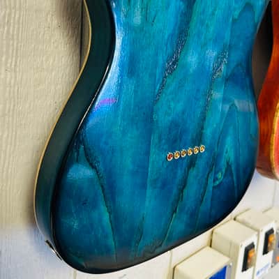 Warmoth Telecaster “ Latellacaster” 2026 - Teal nitro image 8