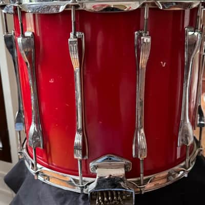 Ludwig 80's 11 x 14" Marching Snare Drum  12 Lugs USA image 8