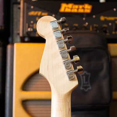 Fender Standard Stratocaster with Rosewood Fretboard 2004 - Black With EMG David Gilmour Pickup Set image 8