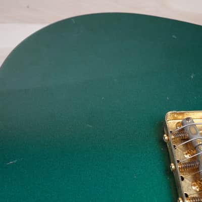 Fender FSR 75th Anniversary Hybrid II Telecaster MIJ 2021 Sherwood Green Metallic Japan w/ Bag image 11