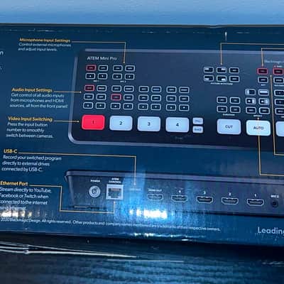 Blackmagic Design ATEM Mini Pro 2020 - Black image 5