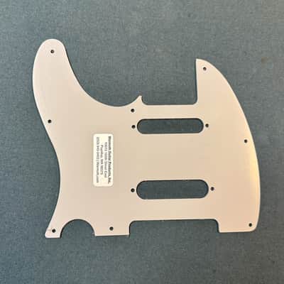 Warmoth White Nashville Tele Pickguard cut for Tele Neck & Strat Middle Pickup image 2