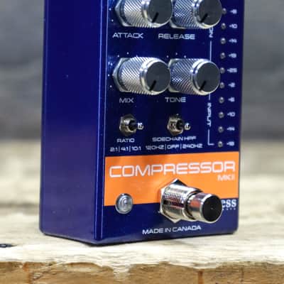 Empress Effects Compressor MkII All Analog Compressor Blue Sparkle Effect Pedal image 3