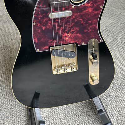 2020 G' Seven Telecaster Custom 2020 - Black Relic w/ Matching Headstock image 1