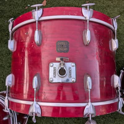 Gretsch 1979-early 80's era USA Custom Shells 24/18/14/13 - Red Wine image 5