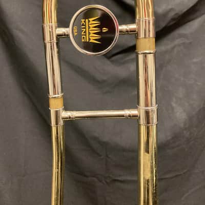 King 606 Student Trombone (SN:565375) Excellent image 3