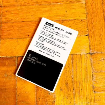 **VERY RARE** Korg POC-01 Symphony (Rock Set) - Memory Card for Korg P3 piano module expander! image 5