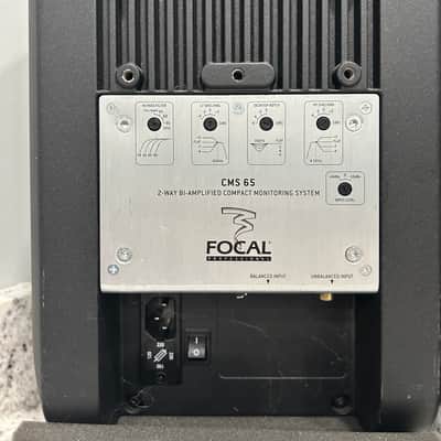 Focal CMS65 6.5" Powered Monitor (Pair) 2010s - Gray image 10