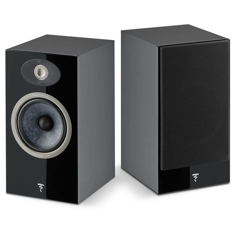 Focal Theva N°1-2-Way Bookshelf Loudspeakers, Pair, Black - FTHEVAN1BK image 1