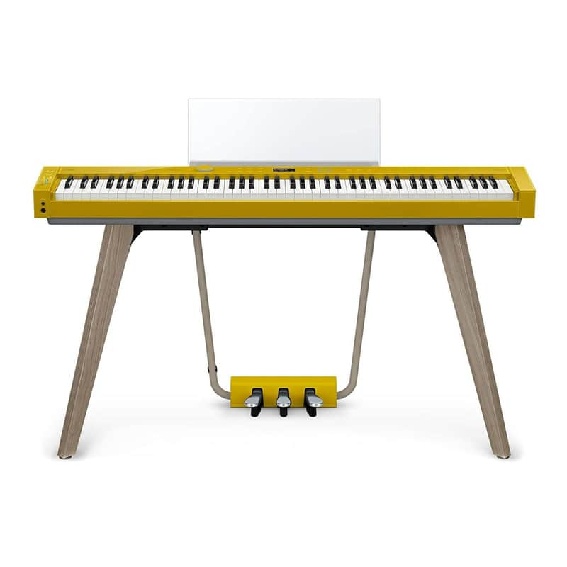Casio Privia PX-S7000 88-Key Digital Piano with Multi-Dimensional Morphing AiR Sound Source (Harmonious Mustard) image 1