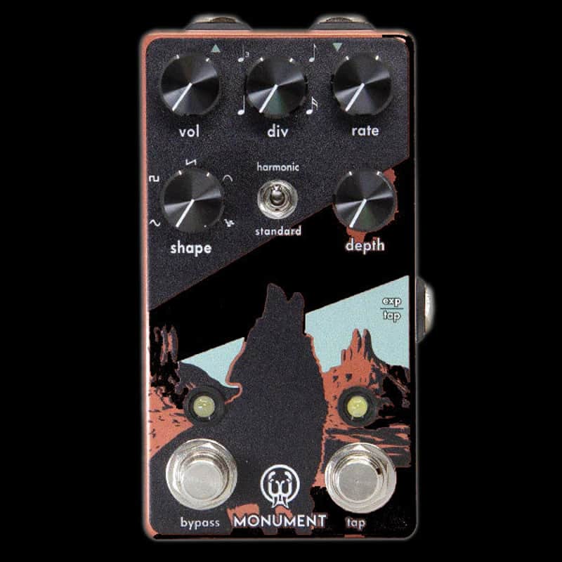 Monument Harmonic Tap Tremolo V2 Pedal image 1