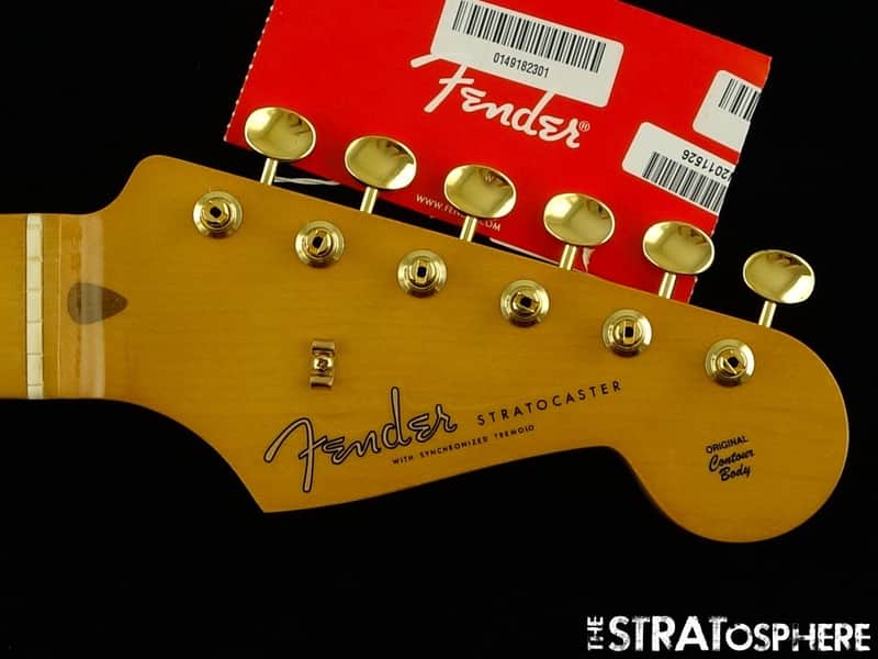 Fender LTD. Vintera III Late 50s Stratocaster Strat NECK +GOLD TUNERS, Maple image 1