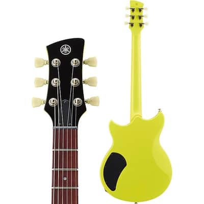 Yamaha Revstar Element RSE20 Chambered Electric Guitar - Neon Yellow image 4