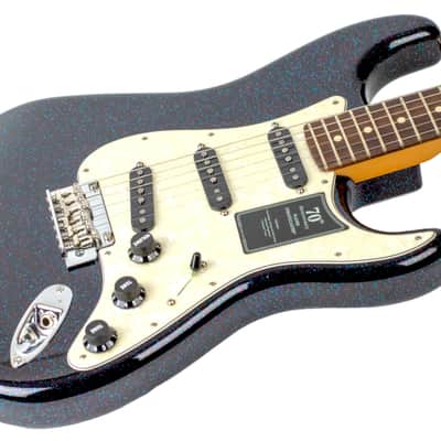 New Fender 70th Anniversary Player Stratocaster Nebula Noir #4 image 2