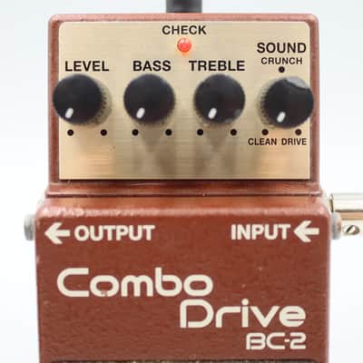 Boss BC-2 Combo Drive With Original Box Distortion Guitar Effect Pedal image 3