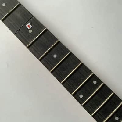 Maple Wood 4 String Jazz Bass Style Neck, Rosewood 20 Frets Fingerboard image 9