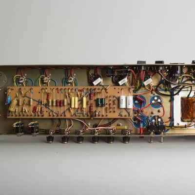 Marshall  JMP Model 1992 Super Bass 100 Watt Tube Full Stack Amplifier (1971), ser. #4642C. image 6