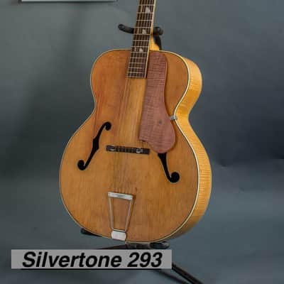 Silvertone Artist Archtop 1941 Blonde image 4