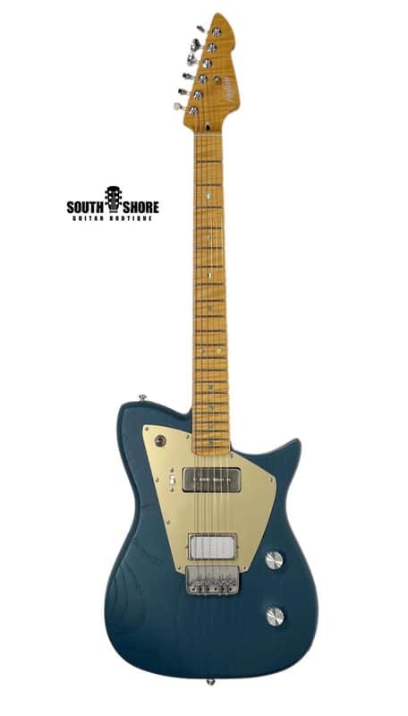 Rufini Guitars Zyco Deluxe 2022 Magpie Blue Metallic NEW (Authorized Dealer) image 1