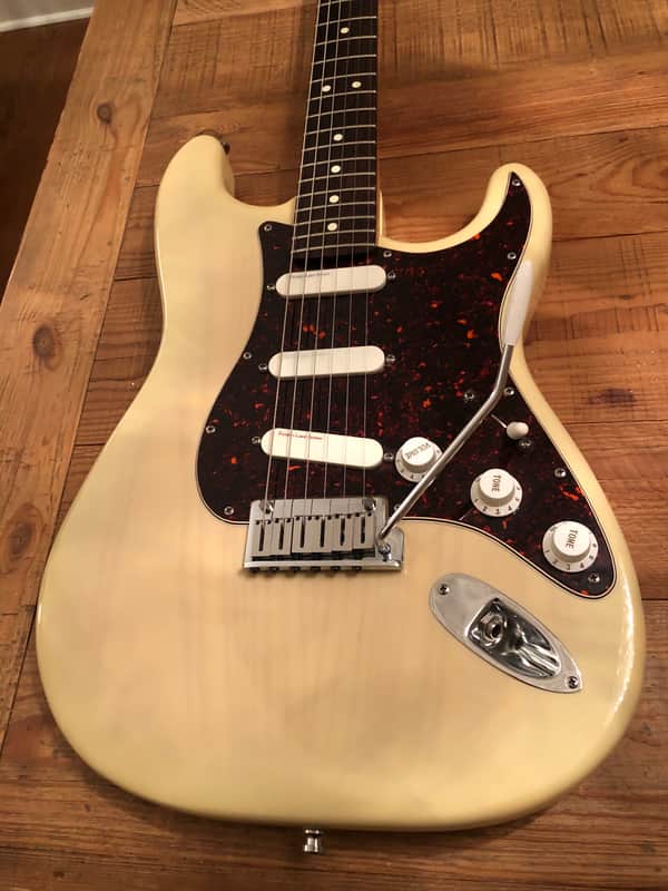 Fender Strat Plus Deluxe  1994 Vintage Blonde Lace Sensors TBX LSR Schallers image 1