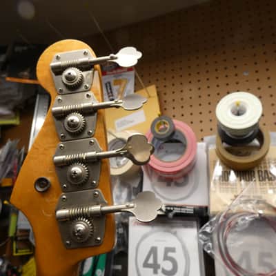 Fender Jazz Bass '62 USA Reissue Stack Knob - V00!!!!! 1983 - Black image 13