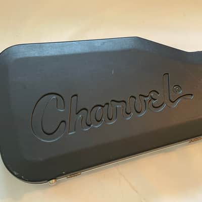 1980's Charvel Predator Model 3DR 88 Black Chainsaw Guitar | Reverb