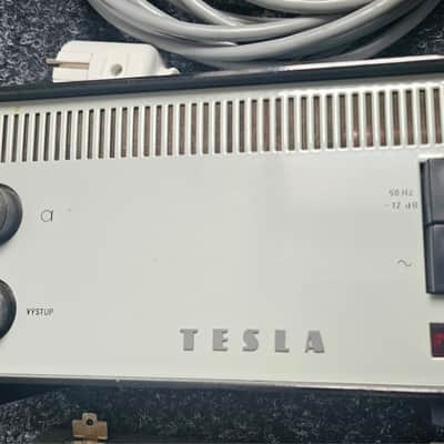 vintage tube microphone - TESLA AMC 412+powersupply image 9
