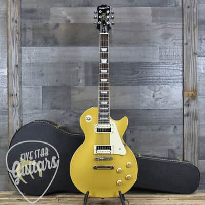 Pre-Owned Epiphone Les Paul Traditional Pro - Gold with Hardshell Case image 10