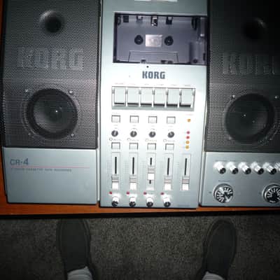 Korg CR4 Cassette Tape Recorder, 4 Track, w/effects! For parts/repairs. Powers on/off. repairable! image 2