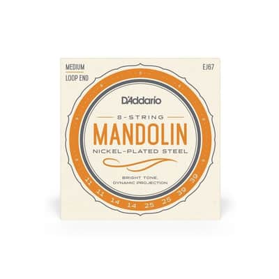 D'Addario 11-36 Medium 8 String NPS Mandolin Strings - EJ67 image 3