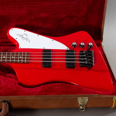 2018 Gibson Thunderbird Bright Cherry – Rare Finish, Factory Babicz Bridge | OHSC image 1
