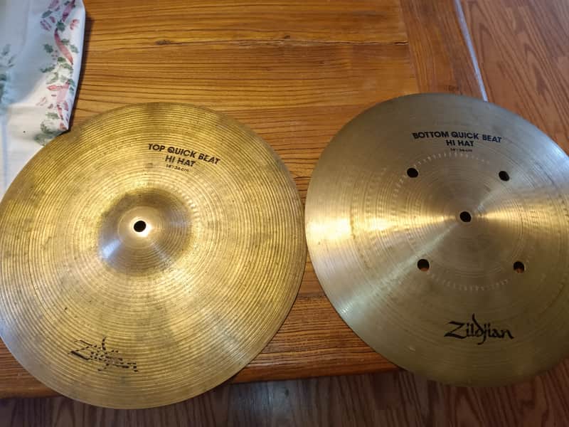 Zildjian A Quick Beat hi hats 14" image 1