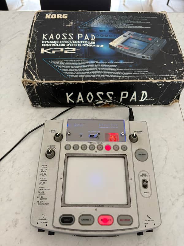 Korg Kaoss Pad 2 KP2 2004 - Silver image 1