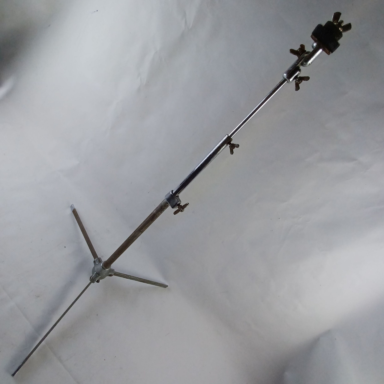 Slingerland Flush-Base Cymbal Stand #33F Vintage 60s Flat-Tripod USA Crash/Ride — main photograph