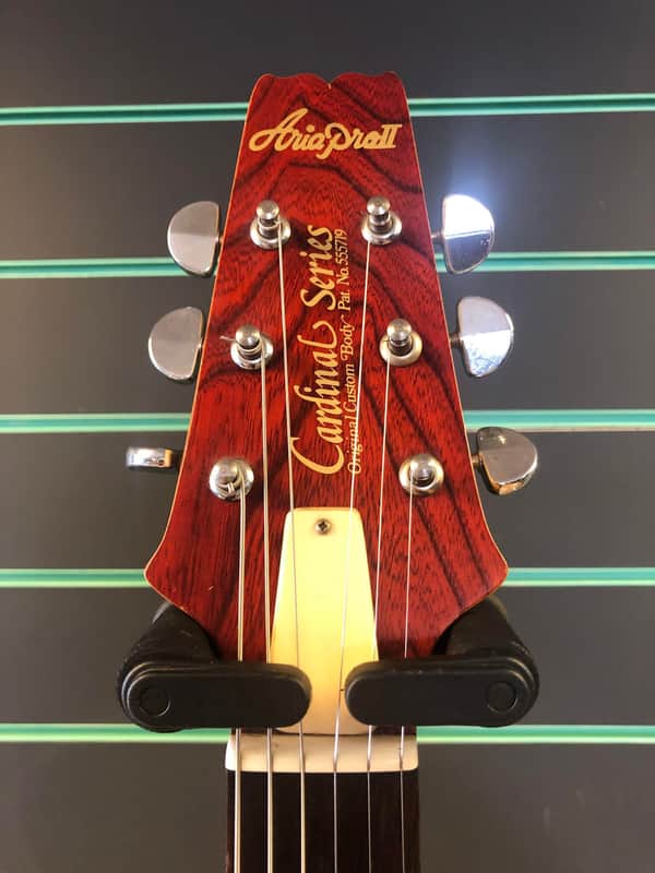 ベース Aria Pro II Cardinal Series No.555719 ARIA PRO 2 Cardinal Series - Original Custom Body - Pat. No