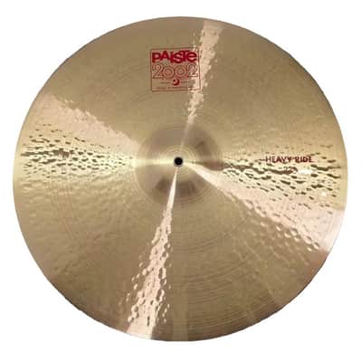 Used Paiste 2002 Heavy Ride Cymbal 22" - Very Good