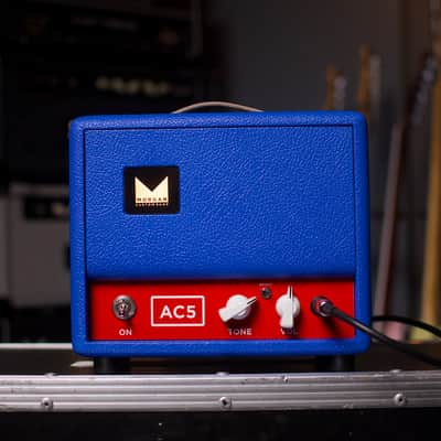 Morgan Amplification AC5 - Little Box Exclusive Megaman Blue image 1